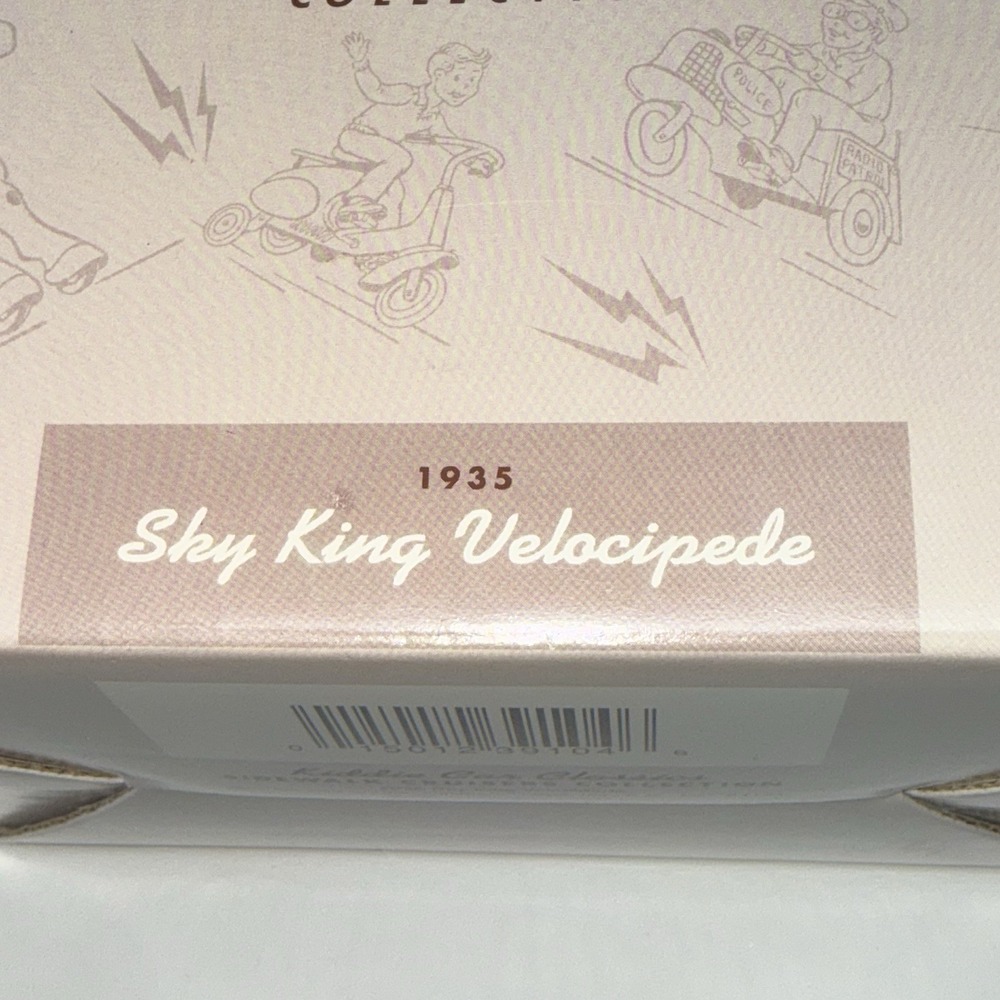 Hallmark Kiddie Car Classics Sidewalk Cruisers 1935 Sky King Velocipede NEW Box - Picture 6 of 7